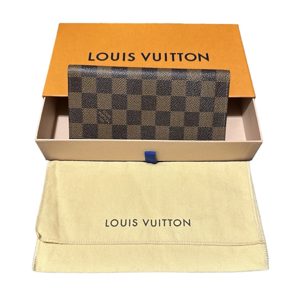 CT2153 Like New Full Inclusion Louis Vuitton Porte Valeurs Cartes Wallet